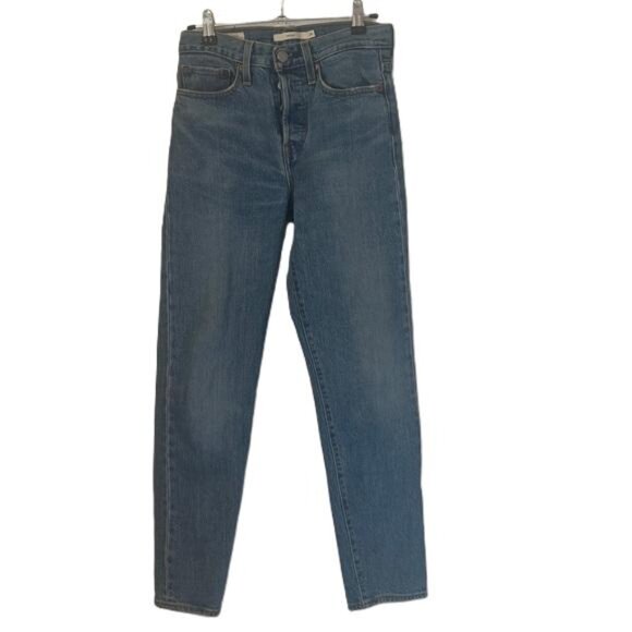 Levi's Premium “Wedgie” Blue Denim Jeans, 24 - Picture 1 of 5